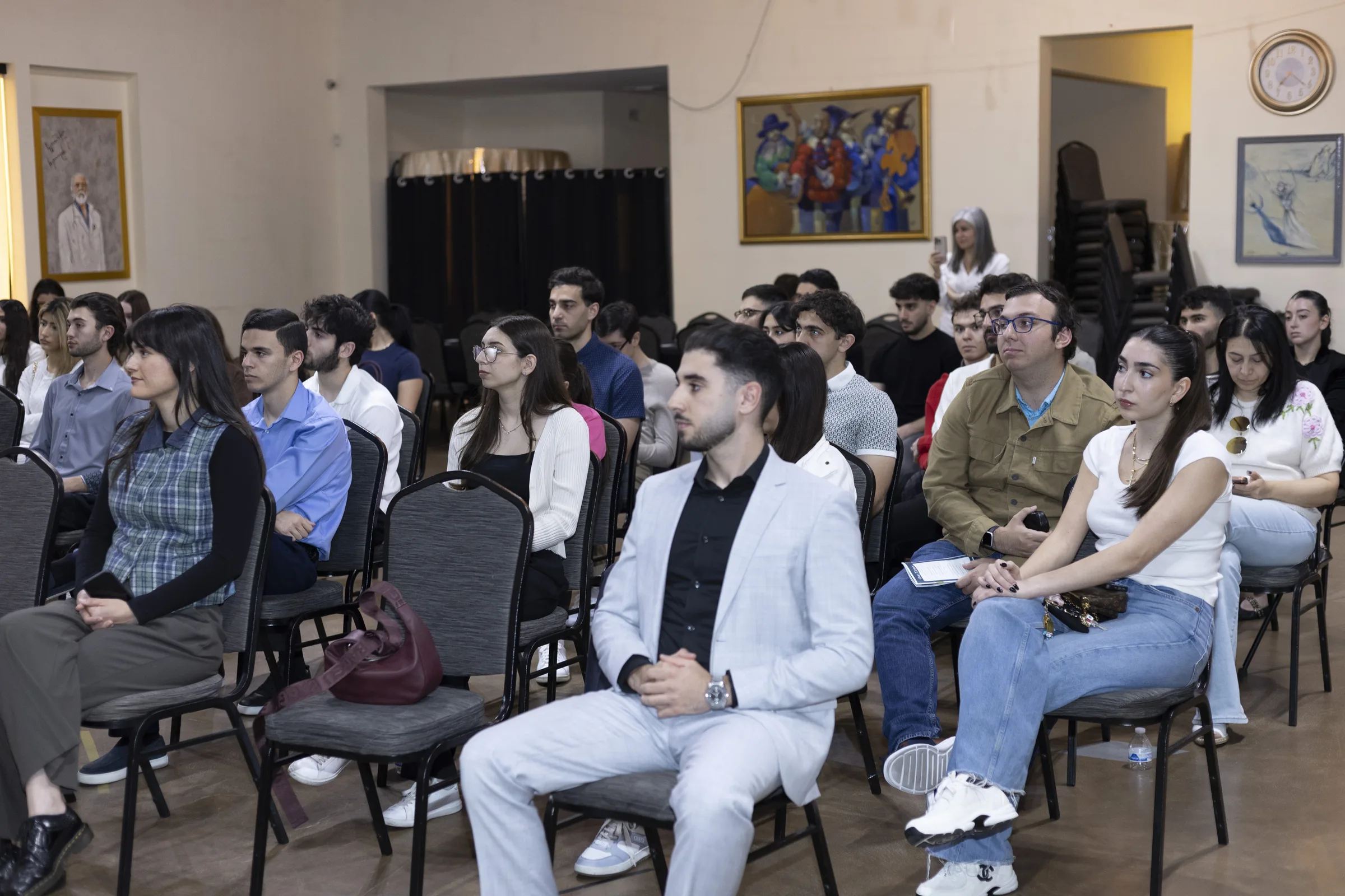 Attendees listening during NAYI × KaraContent.