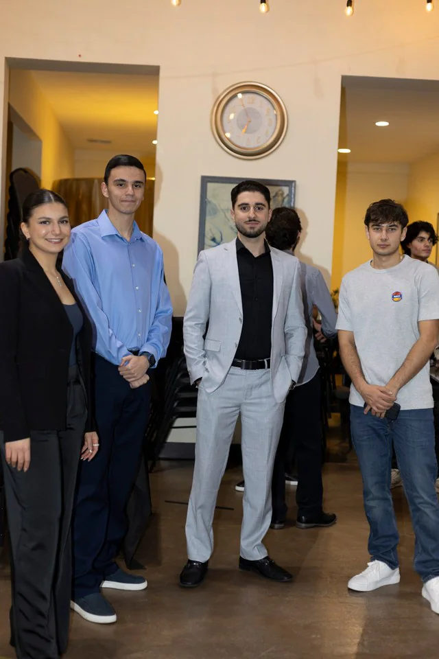 Speakers and NAYI organizers together after the event.